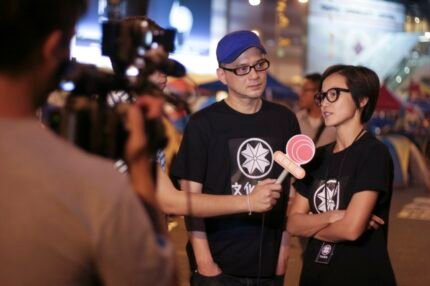 Wong Yiu Ming and Denise Ho Wan See